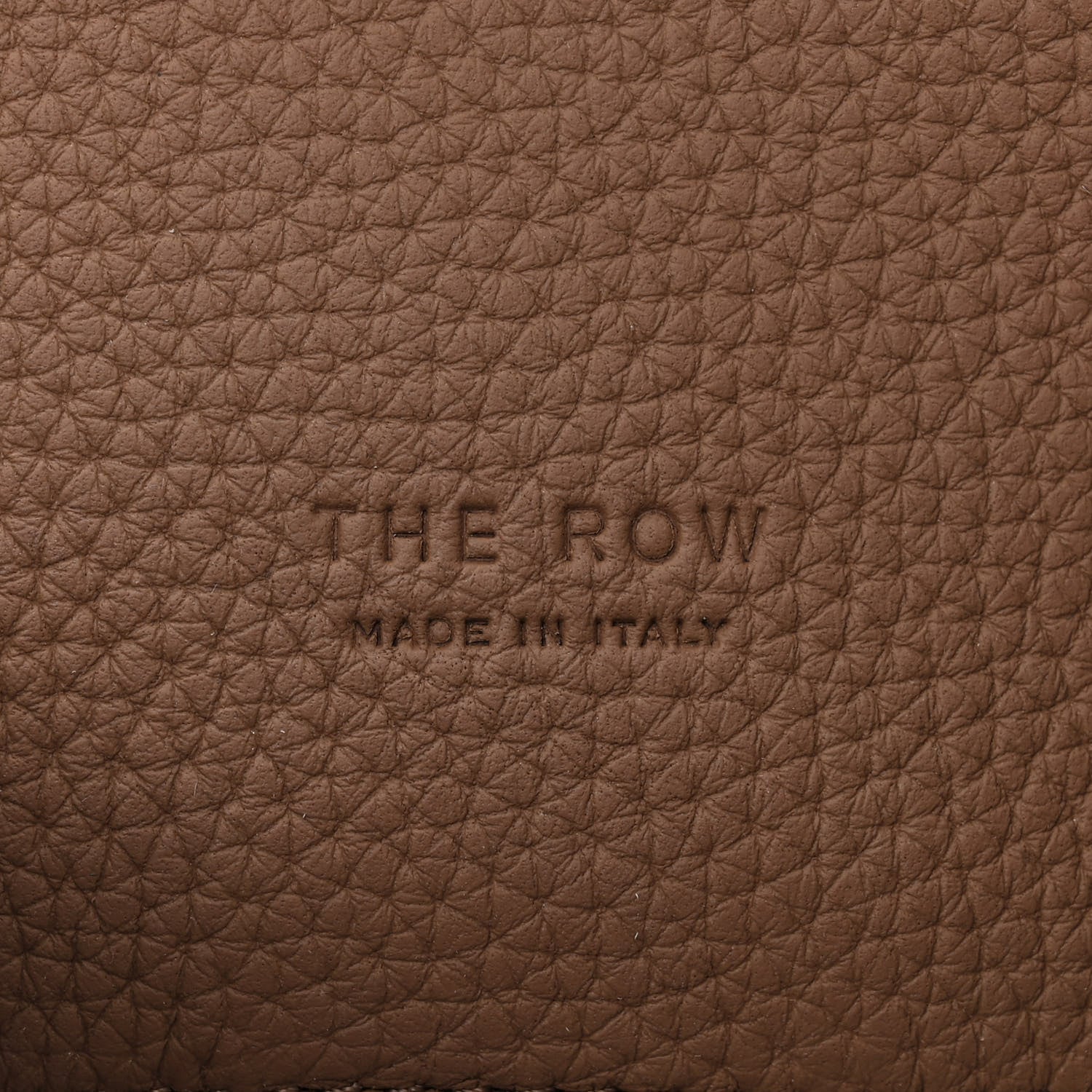 The Row Matte Grained Calfskin Soft Margaux 12 Taupe 6 of 9