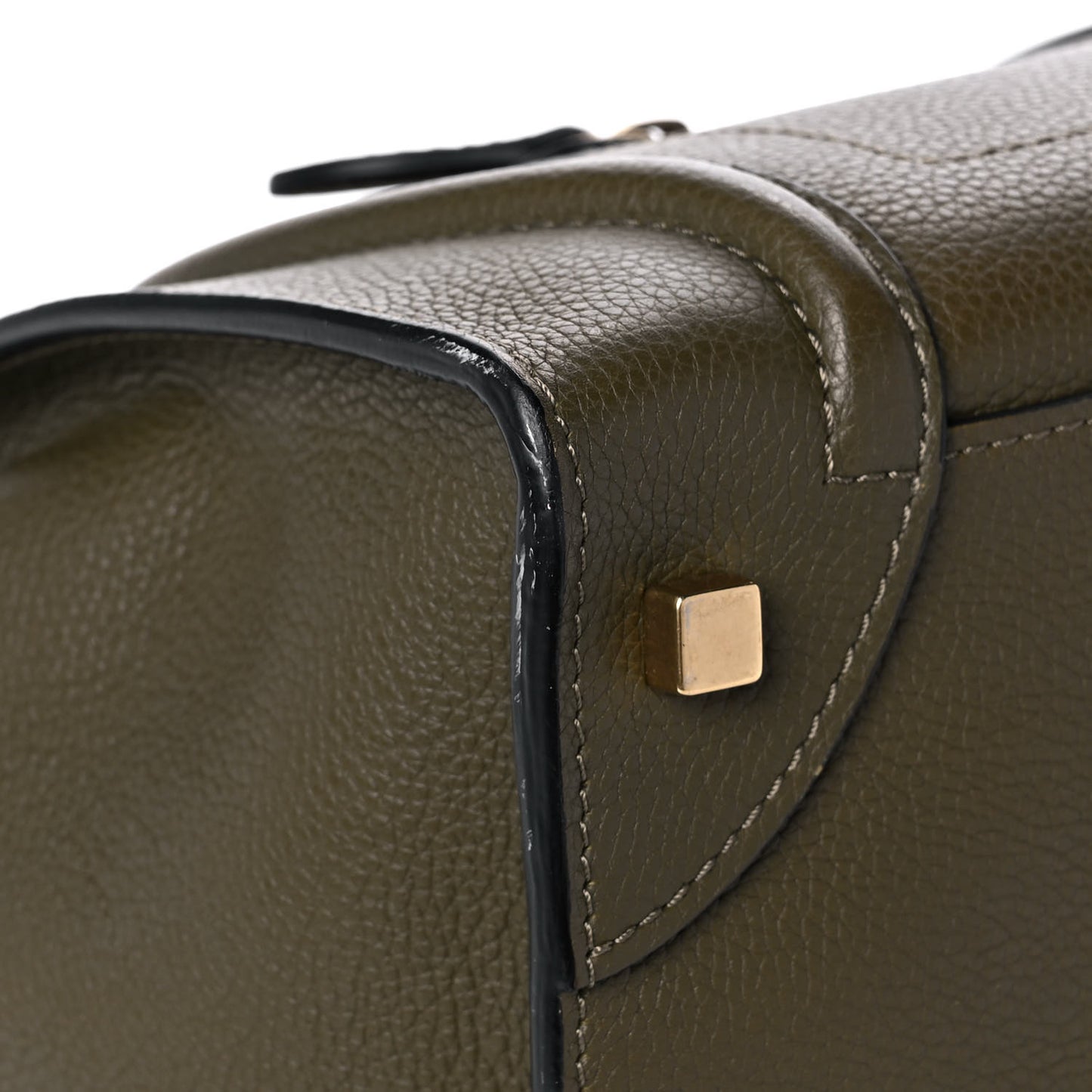 Drummed Calfskin Mini Luggage Jungle