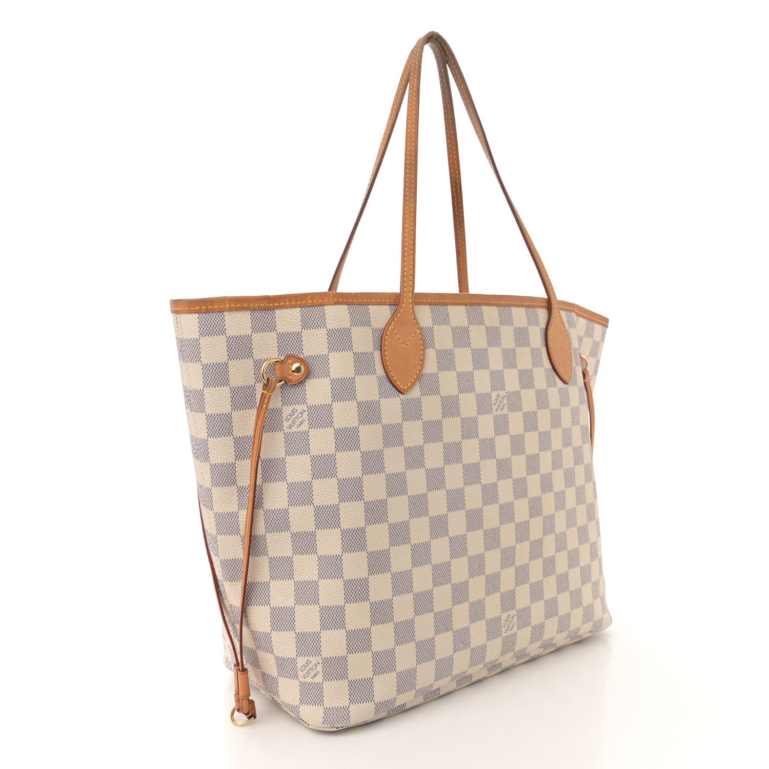 Louis Vuitton Damier Azur Neverfull MM 3 of 15