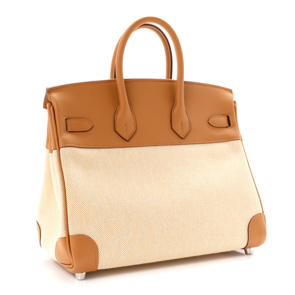 Toile H Swift Birkin 25 Sesame