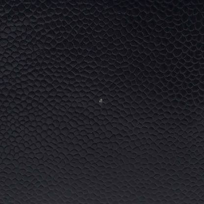 Chanel Caviar Timeless CC Yen Wallet Dark Blue 12 of 12