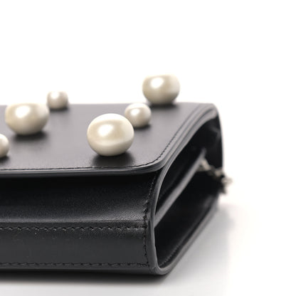 Fendi Vitello Liberty Pearl F is Fendi Wallet On Chain Black 9 of 9