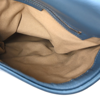 Givenchy Calfskin Small Pandora Pure Flap Bag Blue 5 of 10