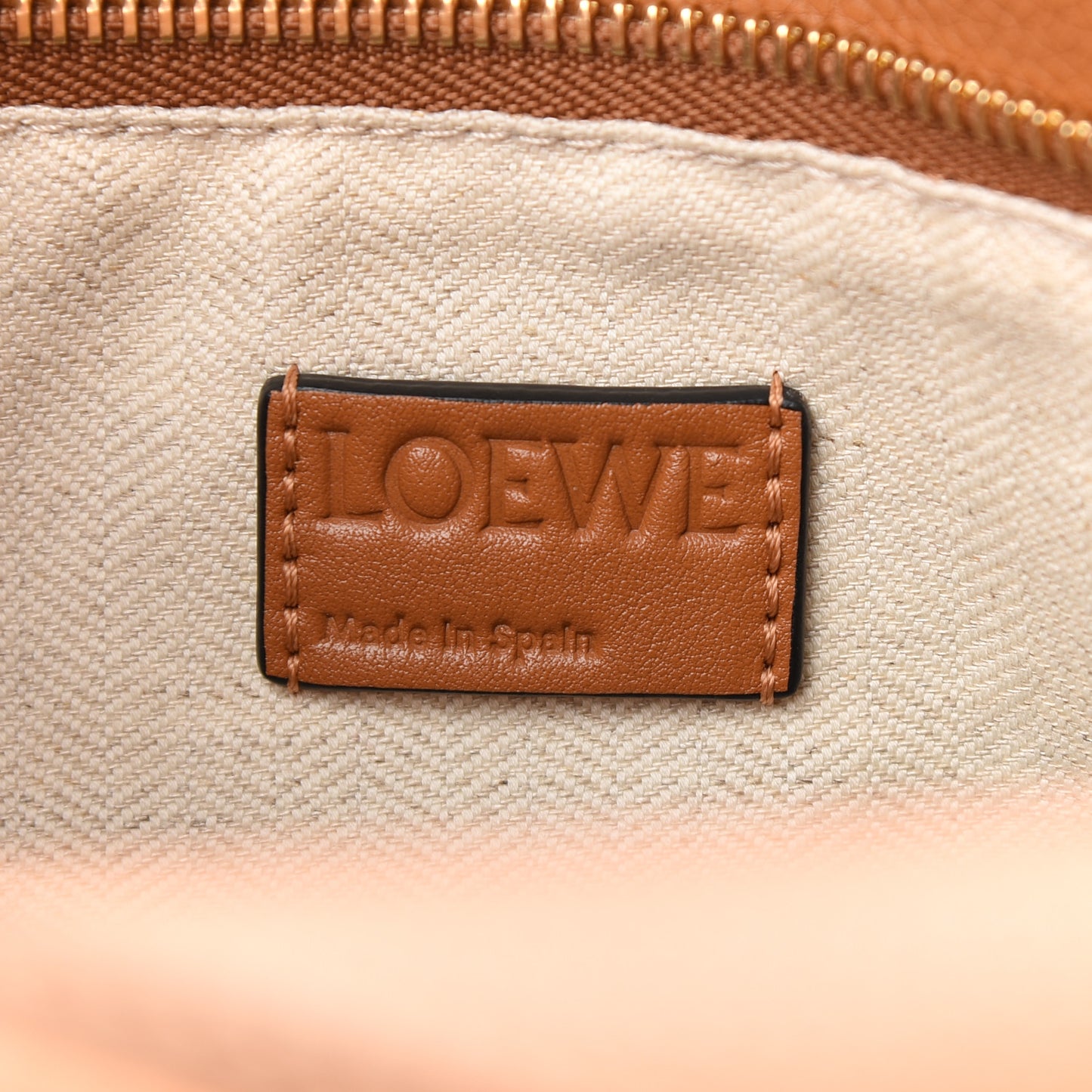 Calfskin Medium Puzzle Bag Tan
