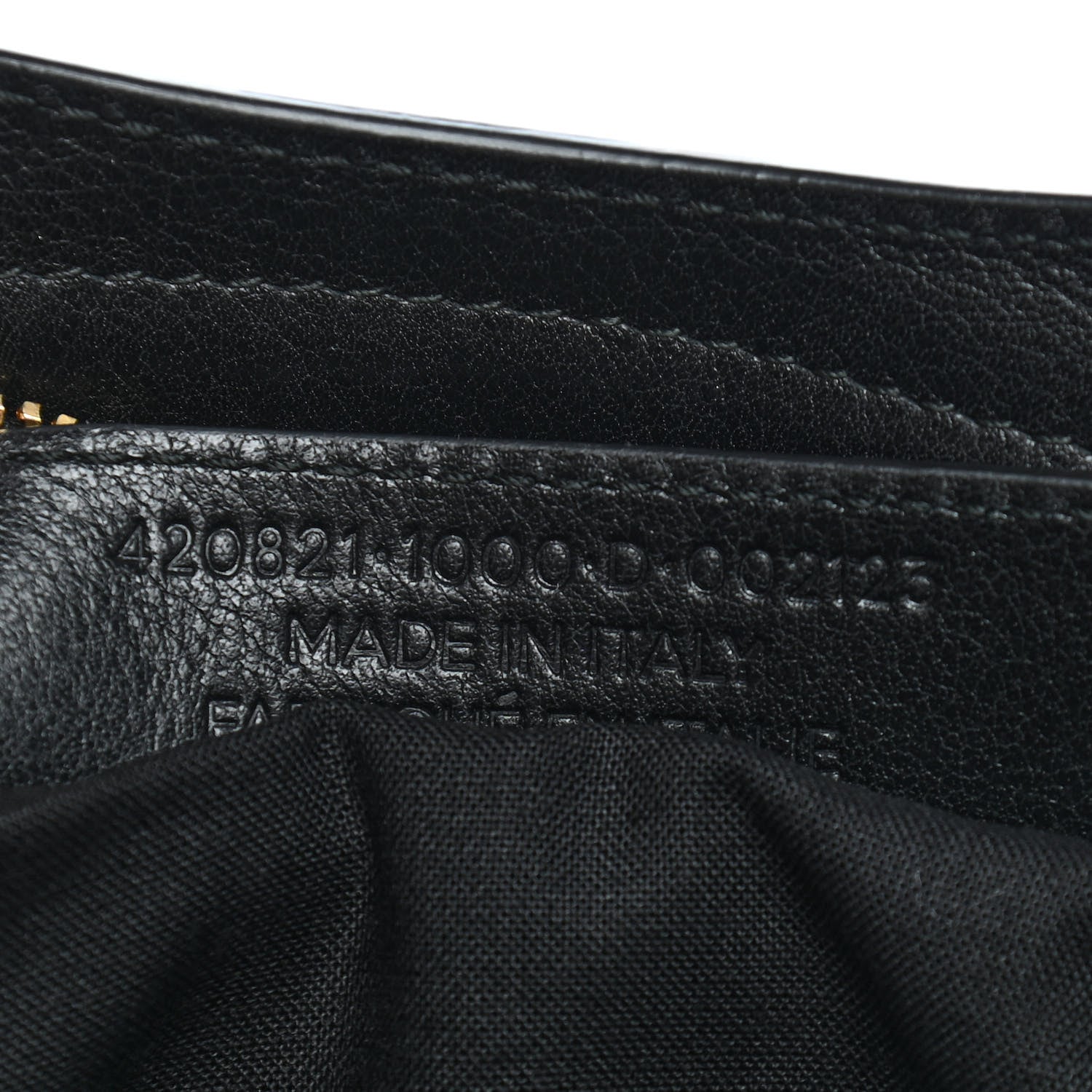 Balenciaga Veau Amp Plate Gold Hardware City Black 6 of 10