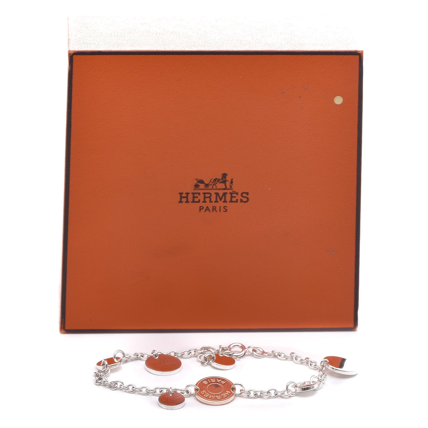 Sterling Silver 18K Rose Gold Confettis Bracelet SH
