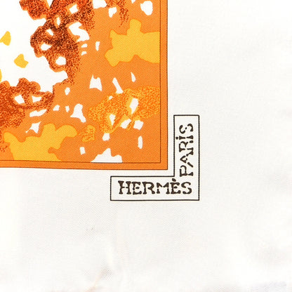 Hermes Silk Trois Feuilles Scarf 90 2 of 5