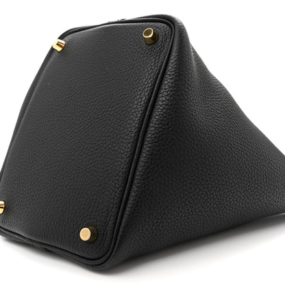 Hermes Taurillon Clemence Picotin Lock 18 PM Black 10 of 12