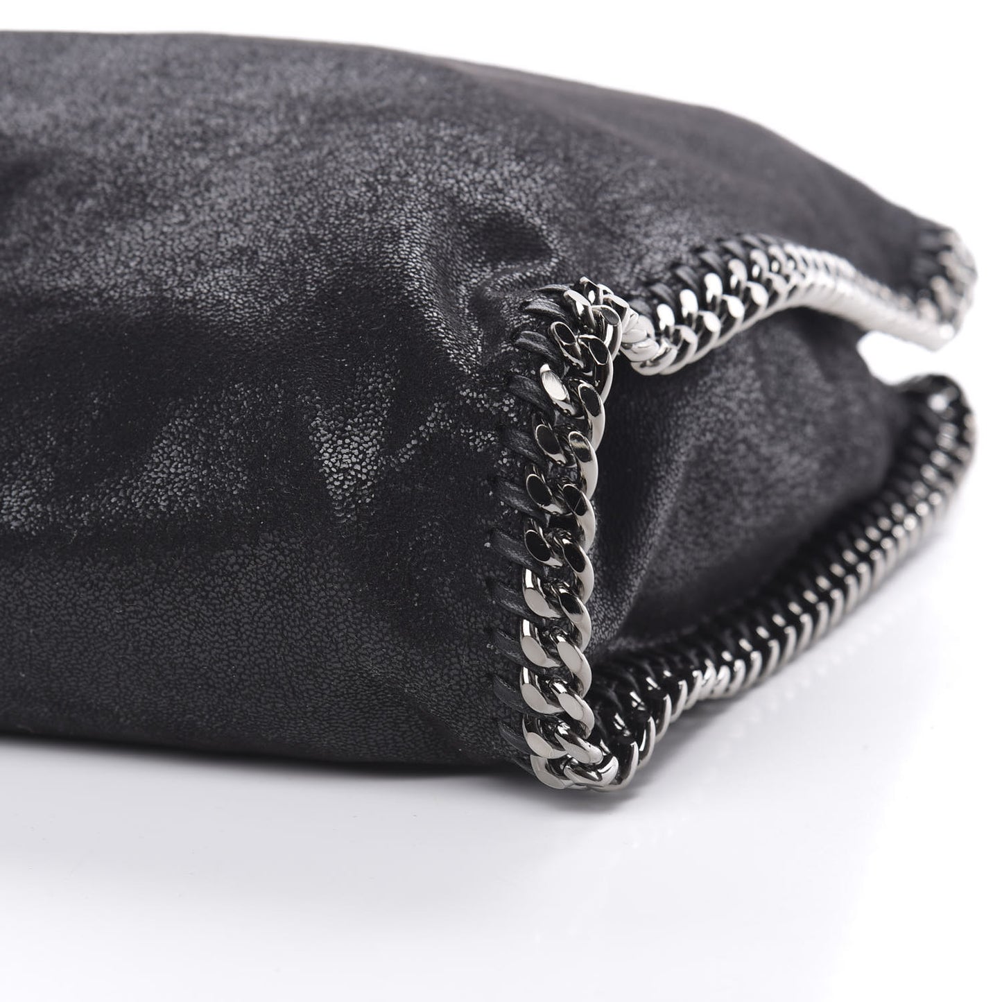 Shaggy Deer Small Falabella Tote Black