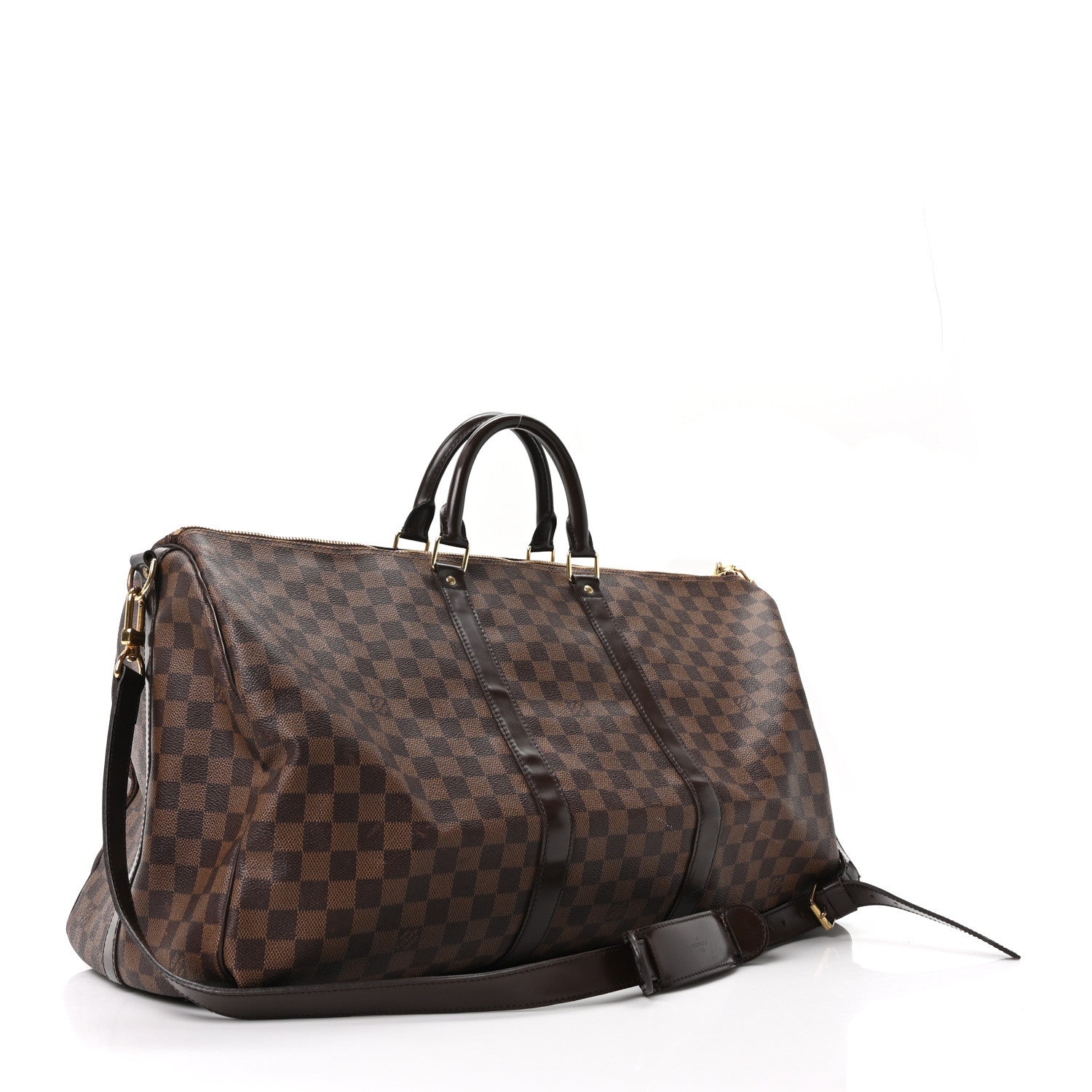 Louis Vuitton Damier Ebene Keepall 55 3 of 16