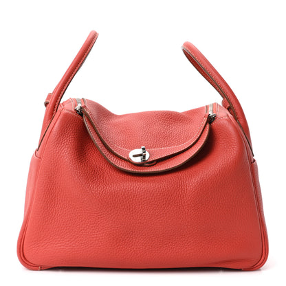 Hermes Taurillon Clemence Lindy 30 Sanguine 1 of 10