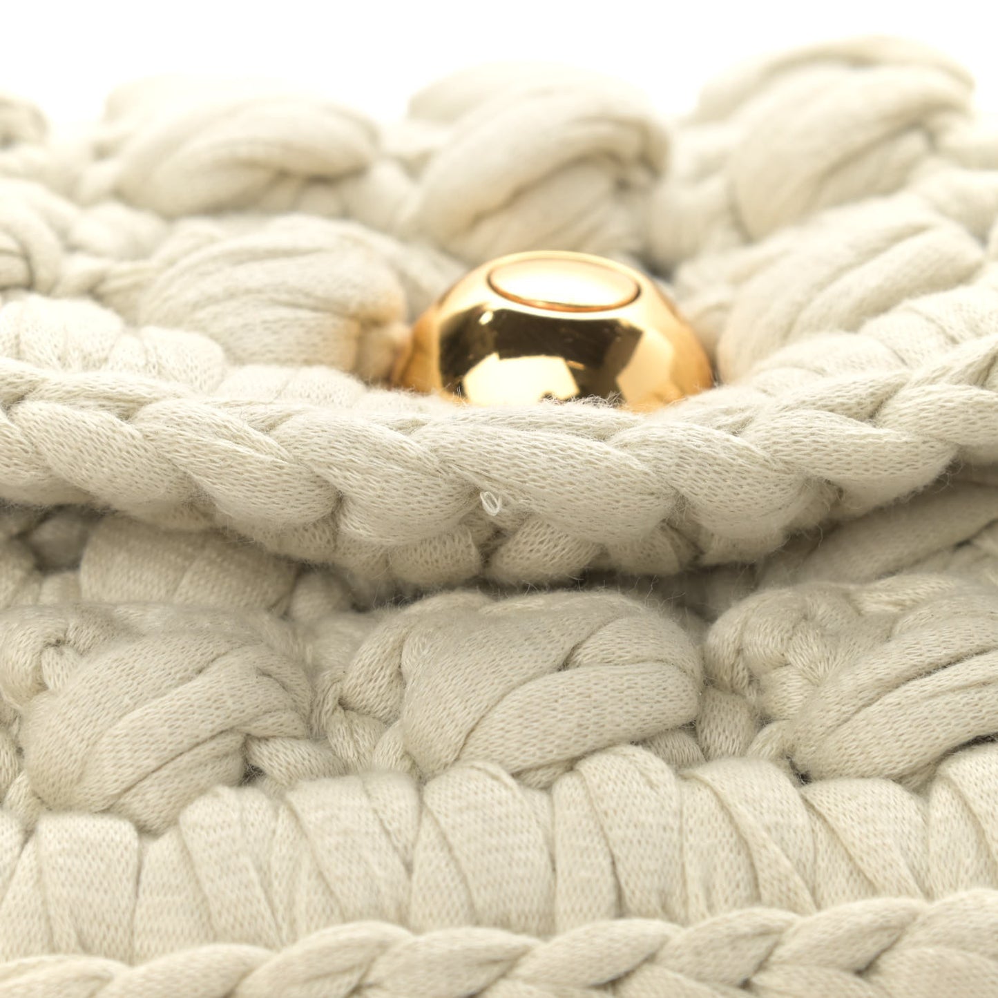 Jersey Crochet Shoulder Bag Plaster