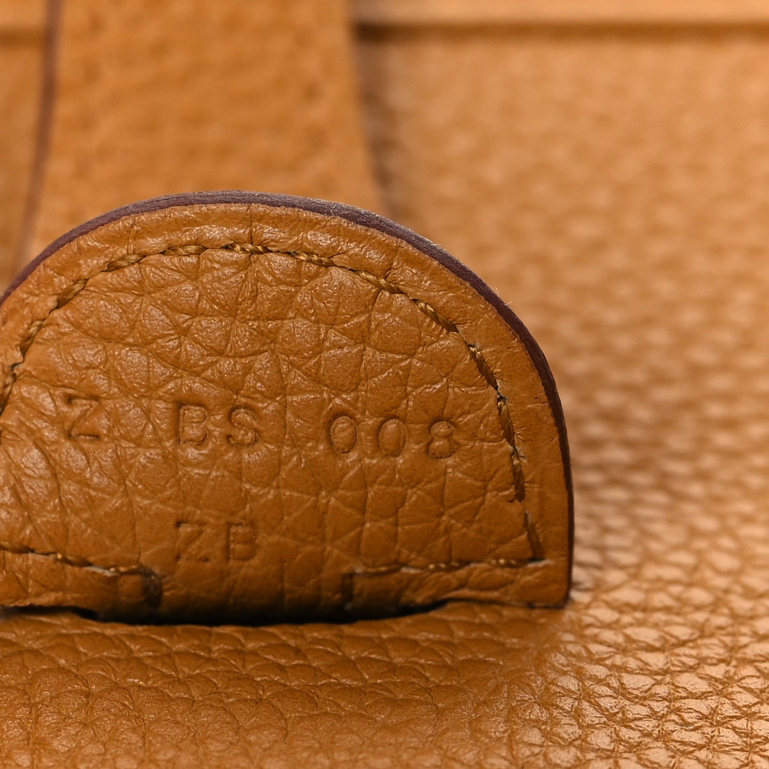 Hermes Taurillon Clemence Evelyne III PM Sesame 6 of 10