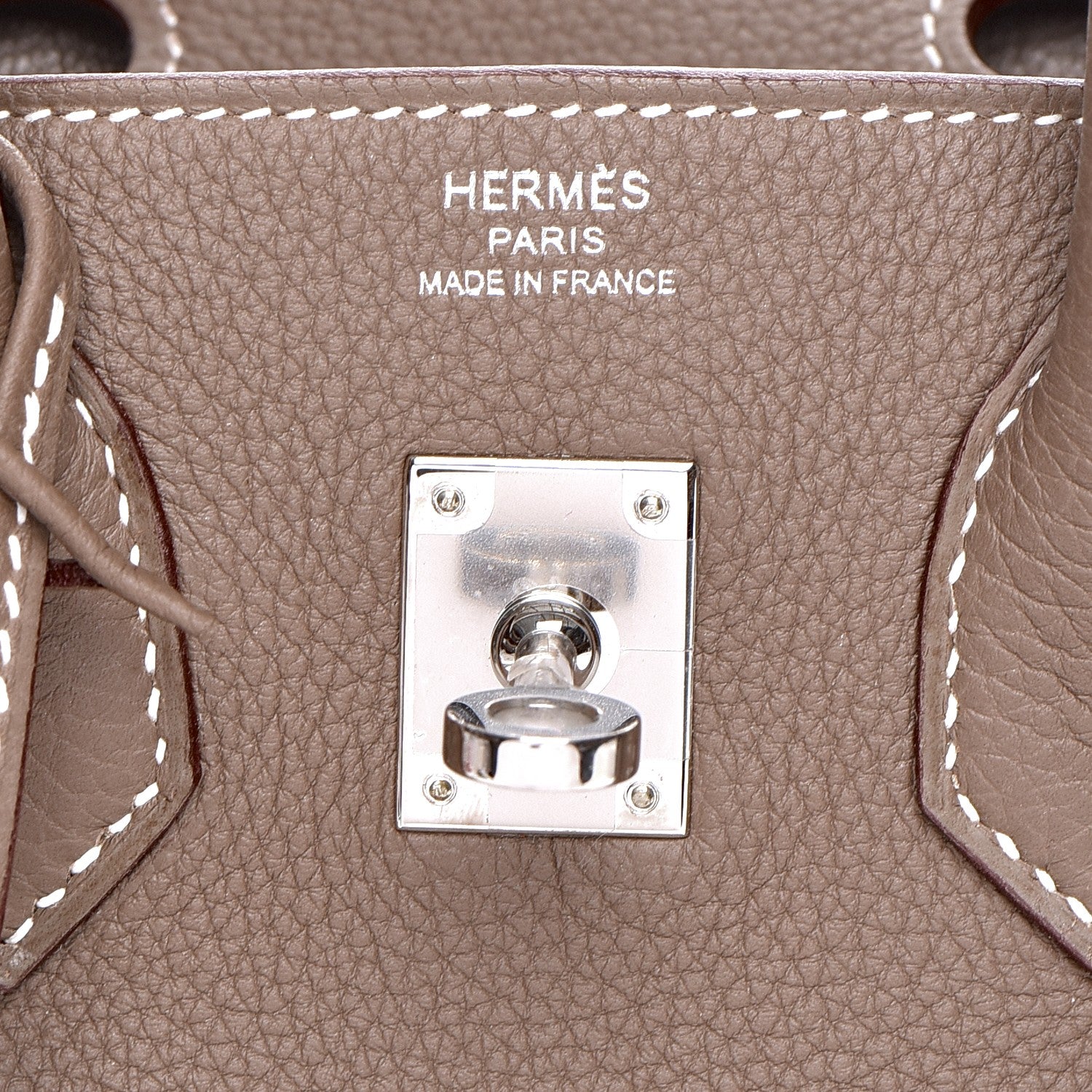 Hermes Togo Birkin 25 Etoupe 23 of 35