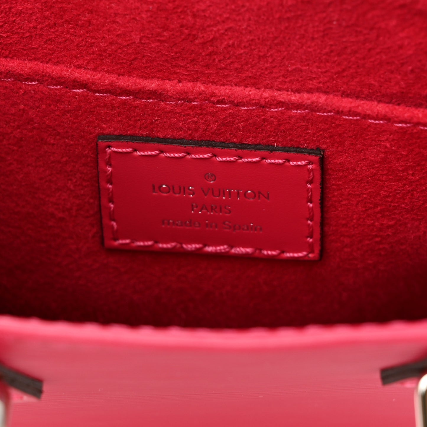 Epi Petit Sac Plat Rose Pondicherry