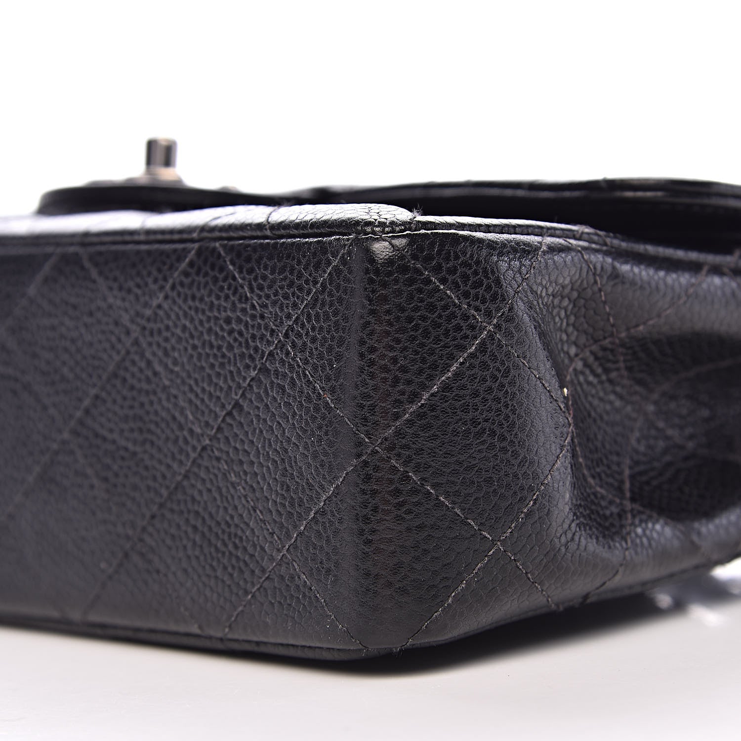 Chanel Caviar Quilted Small Double Flap Black 13 of 14
