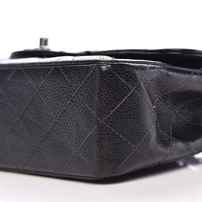 Chanel Caviar Quilted Small Double Flap Black 13 of 14
