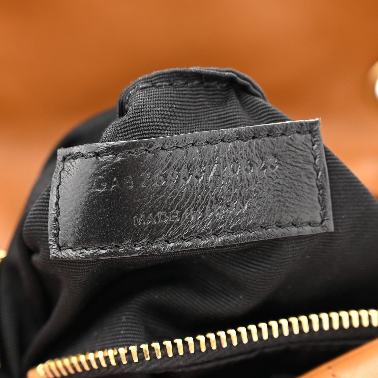 Saint Laurent Lambskin Quilted Toy Loulou Puffer Monogram Chain Satchel Miel Dark 7 of 11