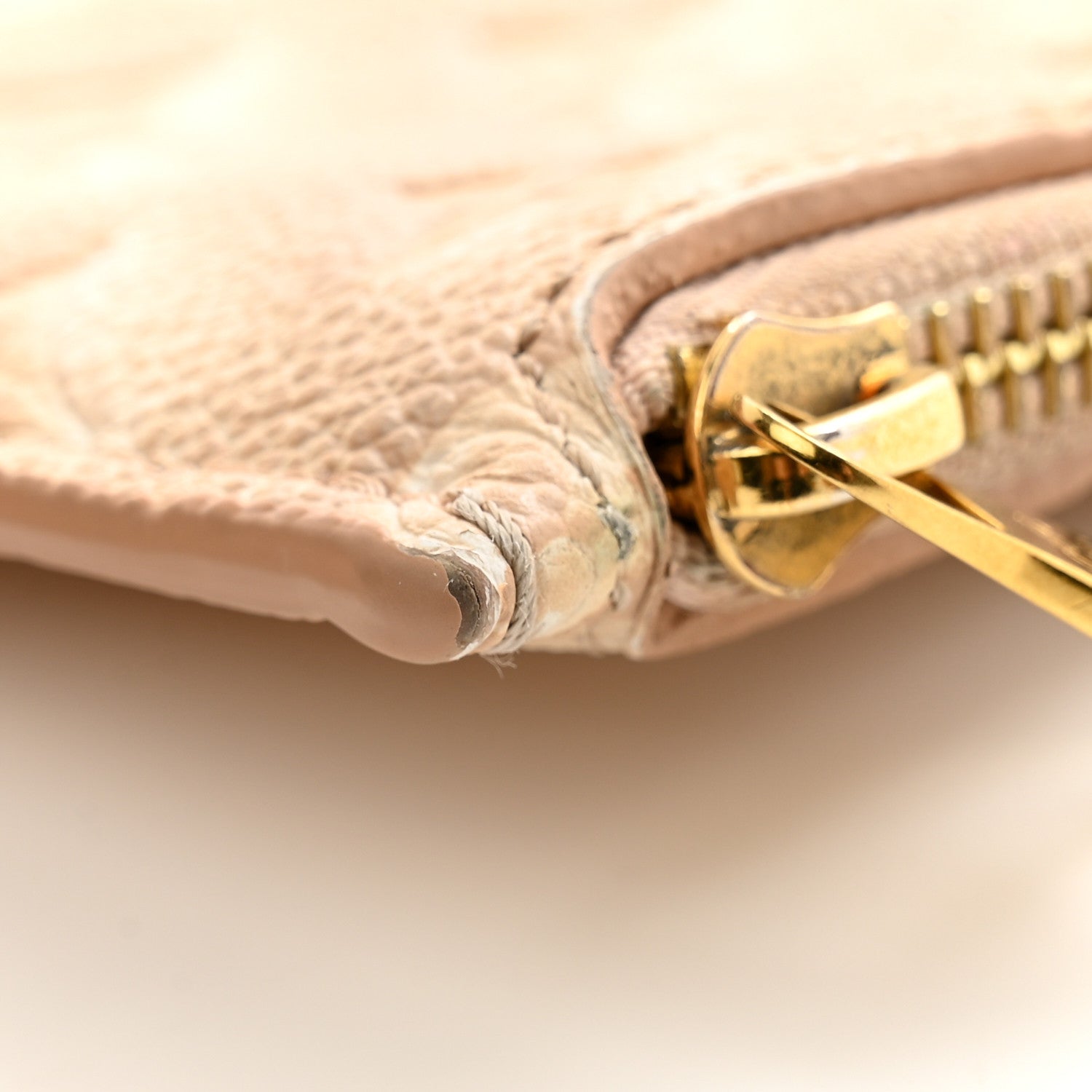 Louis Vuitton Empreinte Monogram Summer Stardust Neverfull MM Pochette Beige Clair 8 of 12