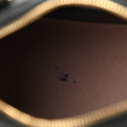 Louis Vuitton Lambskin Embossed Monogram Speedy 22 Bandouliere Black 10 of 12