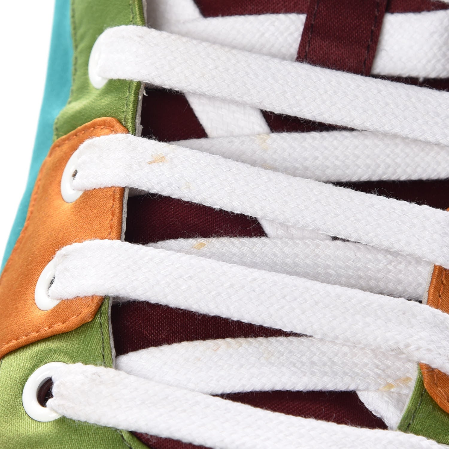 Gucci Satin Mens High Top Sneakers 11 Multicolor 11 of 15