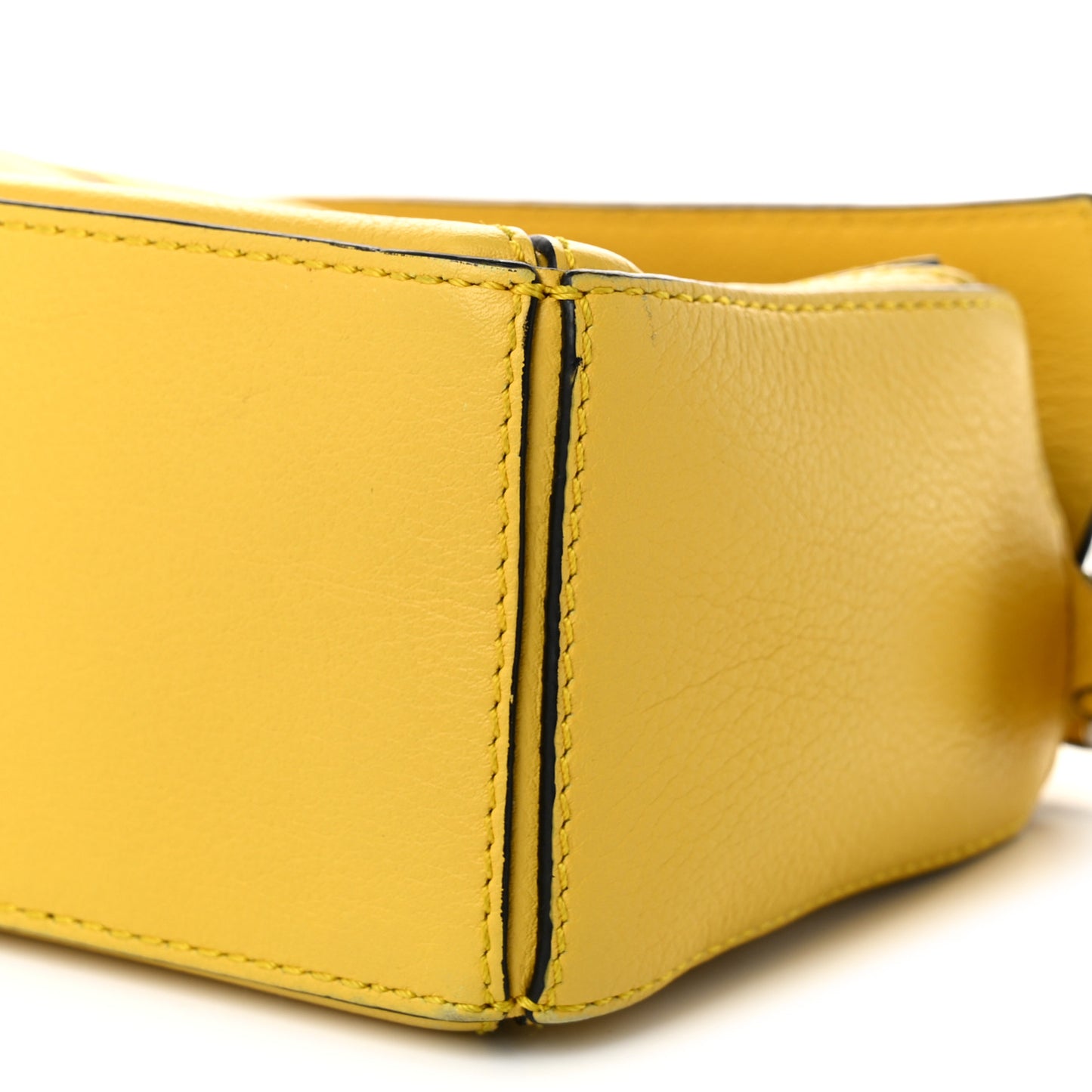 Calfskin Mini Puzzle Bag Yellow
