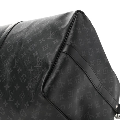 Louis Vuitton Monogram Eclipse Keepall Bandouliere 55 9 of 11