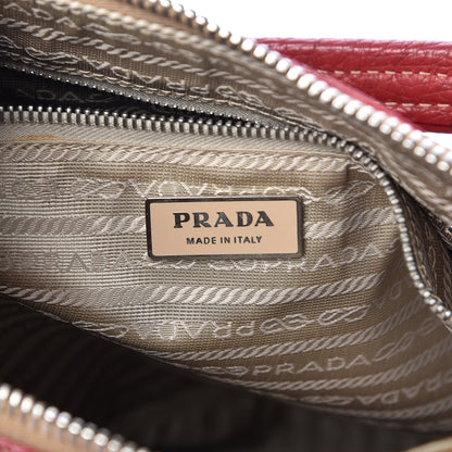 Prada Vitello Daino Hobo Rosso 6 of 14