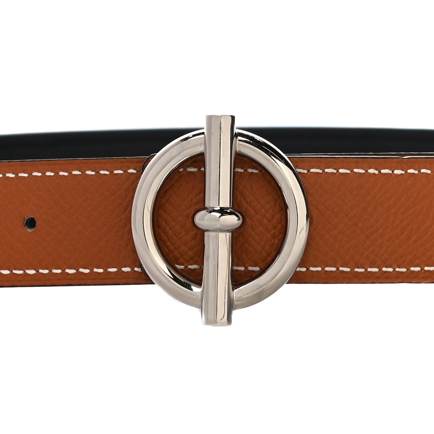 Chamonix Epsom Reversible Glenan 24mm Belt 70 Black Gold