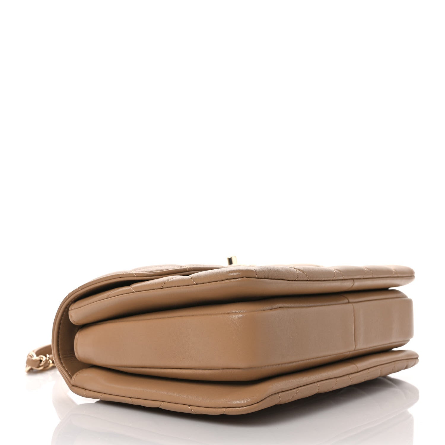 Chanel Lambskin Quilted Small Trendy CC Dual Handle Flap Bag Beige 4 of 9