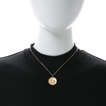 Van Cleef & Arpels 18K Yellow Gold Zodiac Aries Pendant Necklace 3 of 5