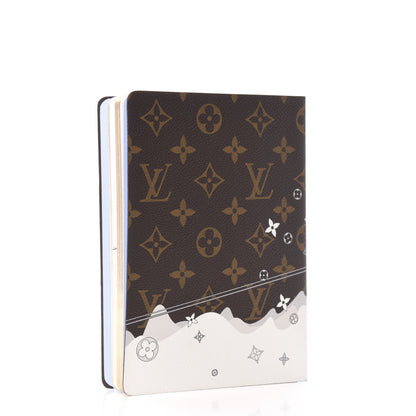 Louis Vuitton Monogram 2019 Christmas Animation Courchevel Notebook MM 3 of 7