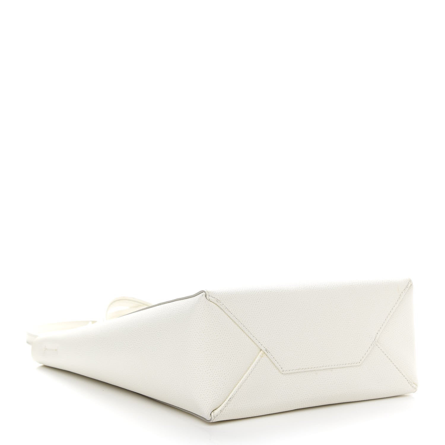 Celine Grained Calfskin Small Vertical Cabas Cream 4 of 10