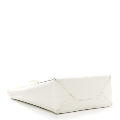 Celine Grained Calfskin Small Vertical Cabas Cream 4 of 10