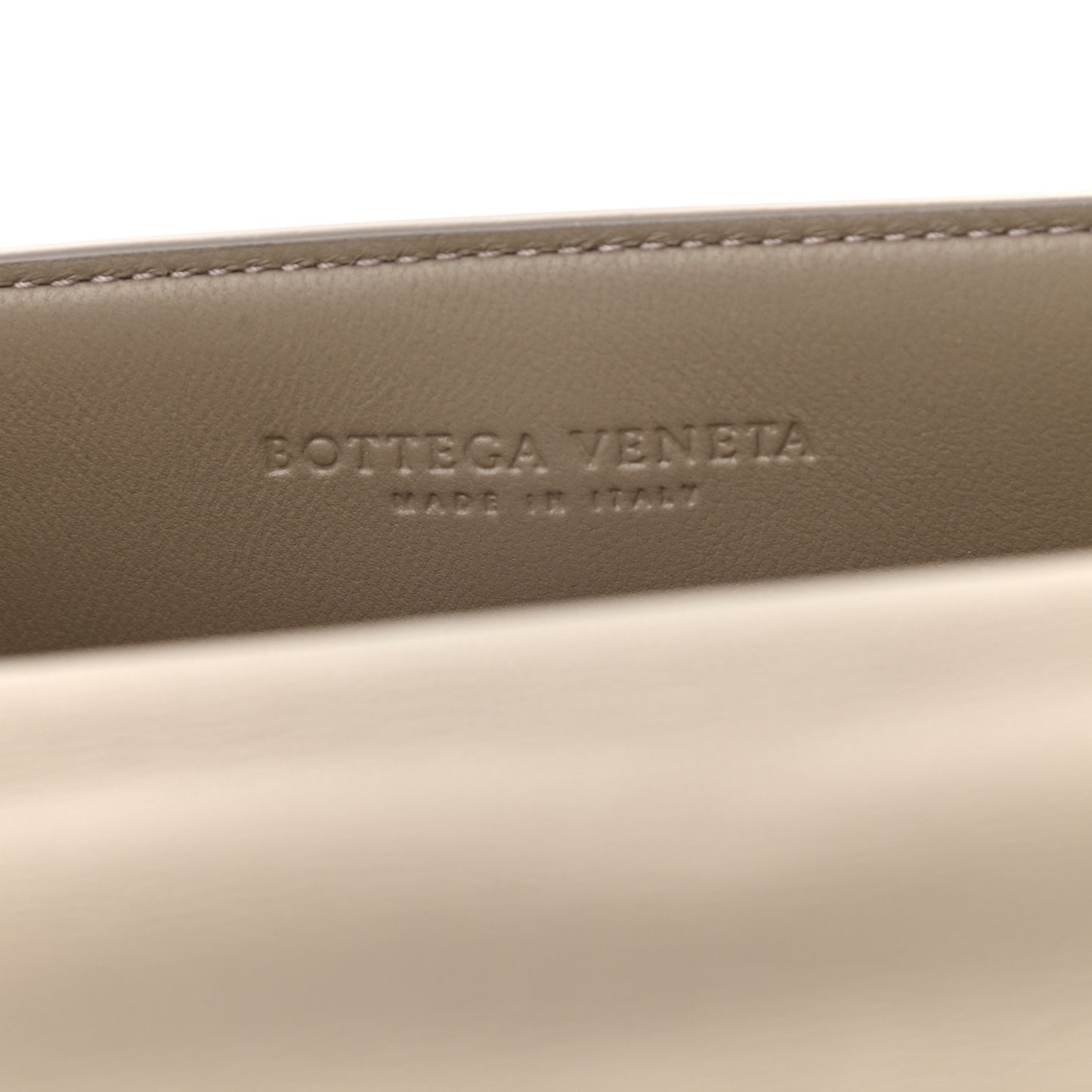 Nappa Intrecciato Alumna Bag Limestone