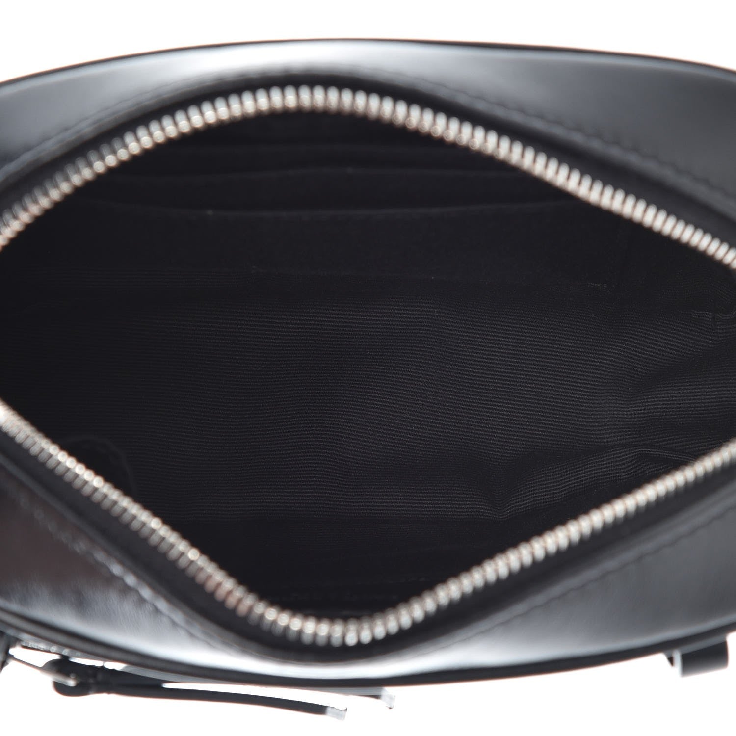 Saint Laurent Calfskin Matelasse Studded Monogram Lou Belt Bag Black 5 of 7