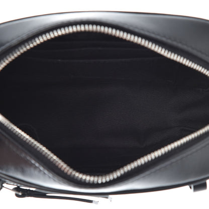 Saint Laurent Calfskin Matelasse Studded Monogram Lou Belt Bag Black 5 of 7