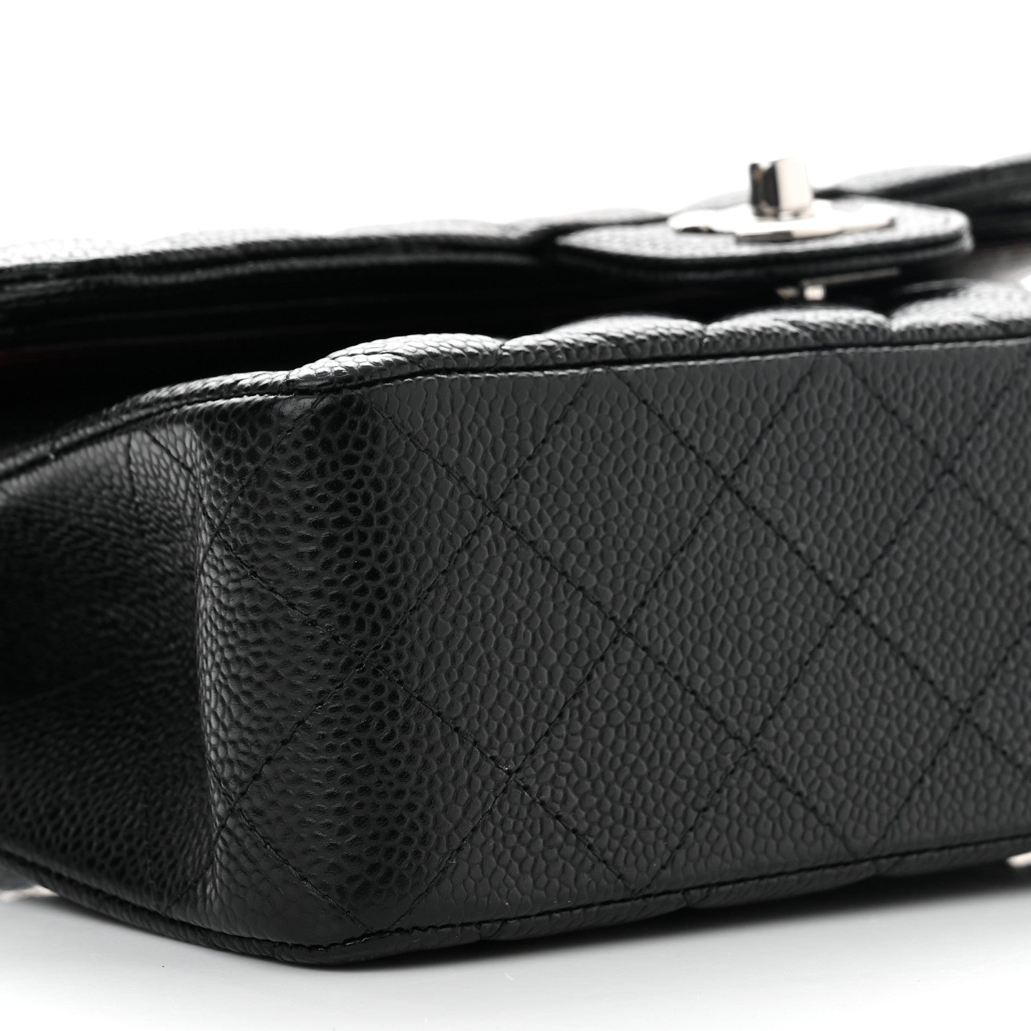 Chanel Caviar Quilted Small Double Flap Black 8 of 11