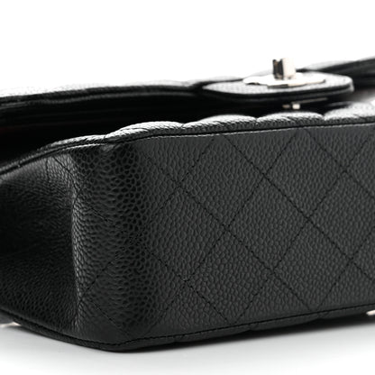 Chanel Caviar Quilted Small Double Flap Black 8 of 11
