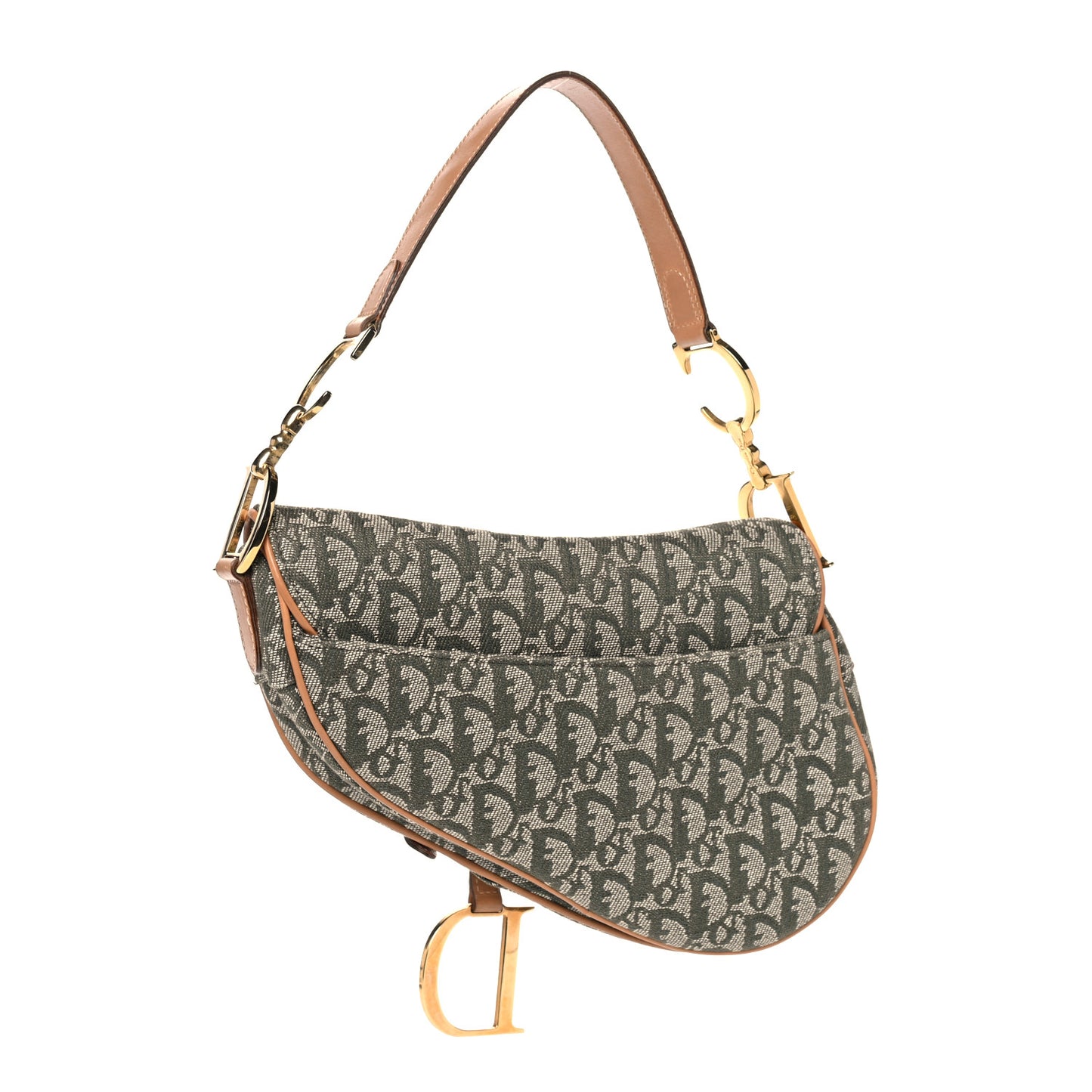 Monogram Saddle Bag Green