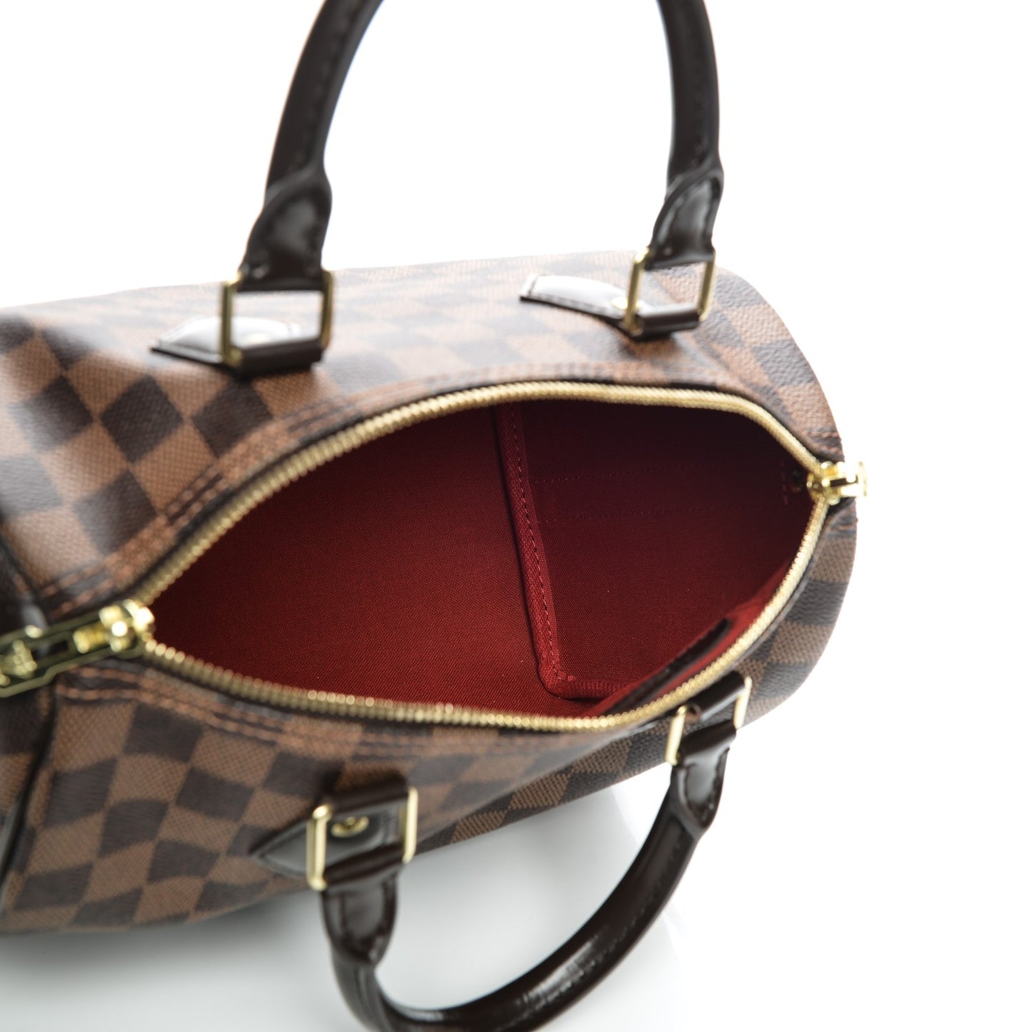 Damier Ebene Speedy Bandouliere 25
