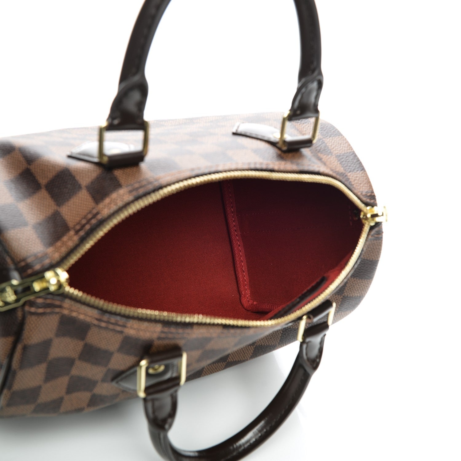 Louis Vuitton Damier Ebene Speedy Bandouliere 25 5 of 8