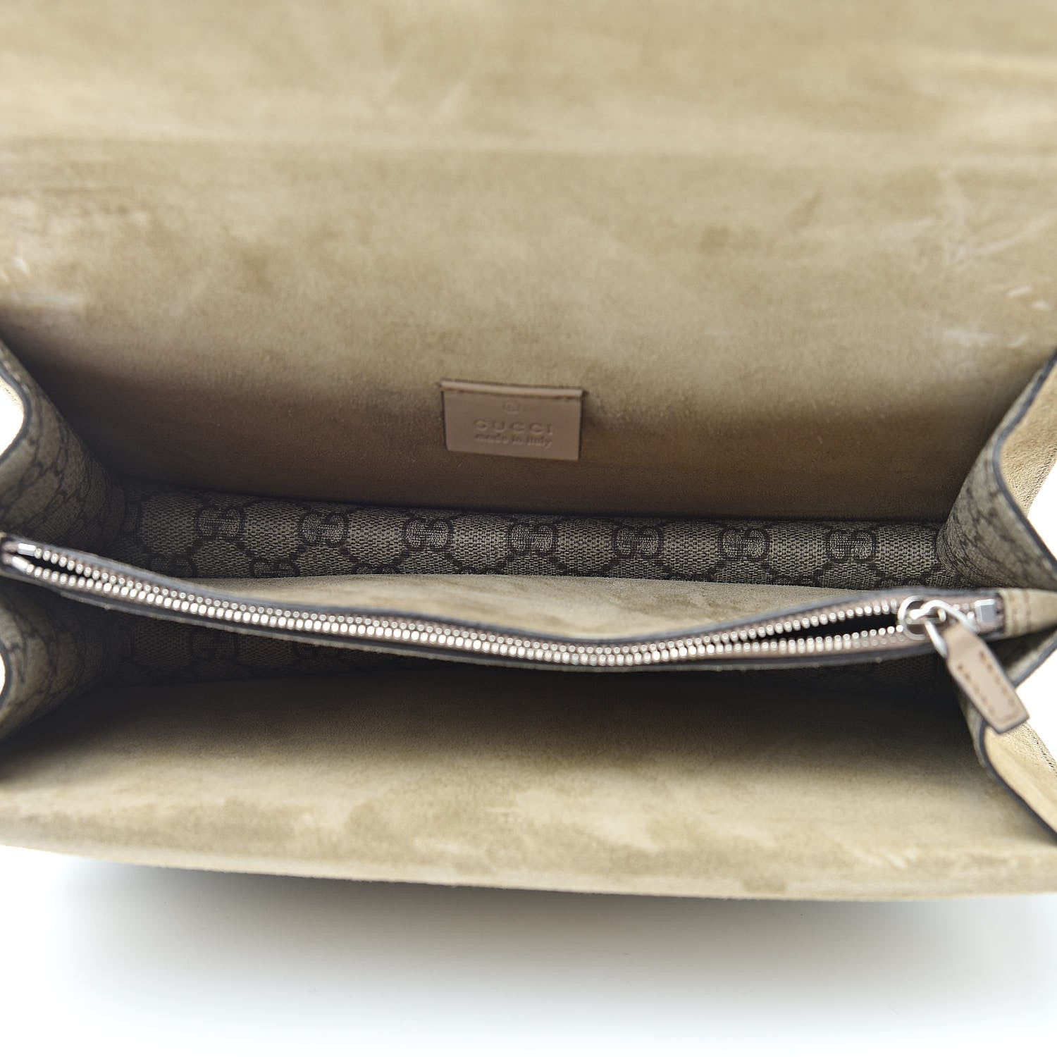 Gucci GG Supreme Monogram Small Dionysus Shoulder Bag Taupe 5 of 13
