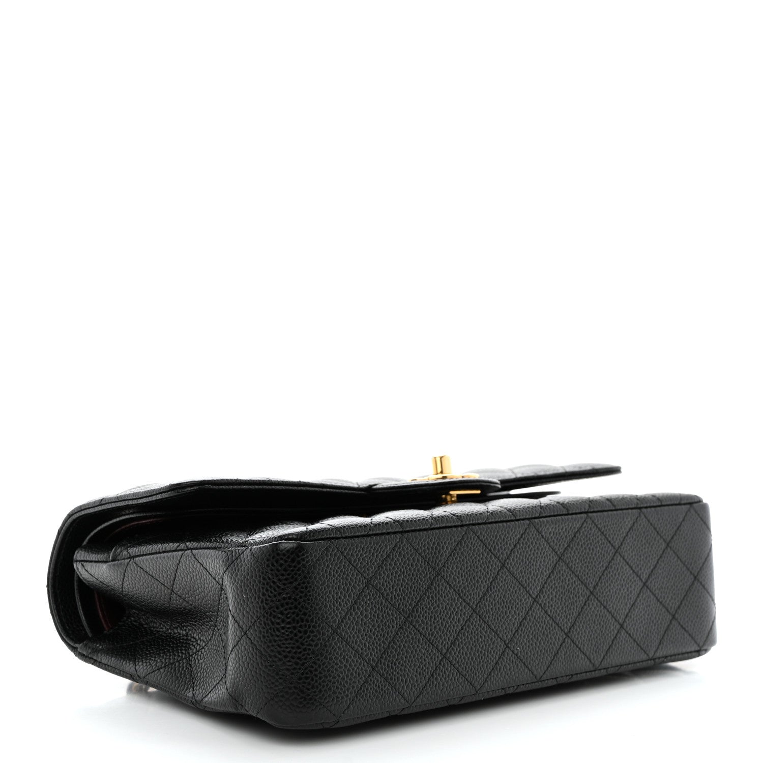 Chanel Caviar Quilted Medium Double Flap Black 4 of 12