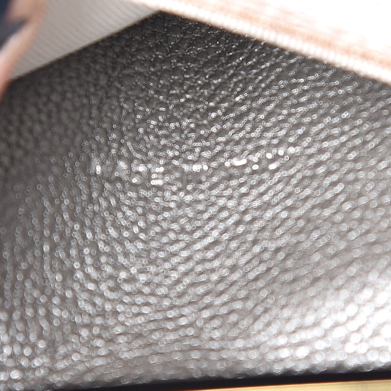 Chanel Metallic Calfskin Diamond Stitched Card Holder Wallet Gold Silver 9 of 19