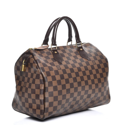 Louis Vuitton Damier Ebene Speedy 30 3 of 8