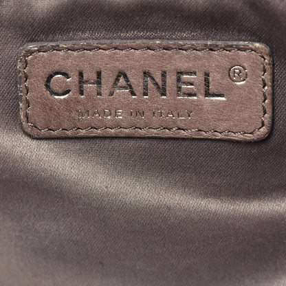 Chanel Glazed Calfskin Perforated Medium Rodeo Drive Tote Black 6 of 9
