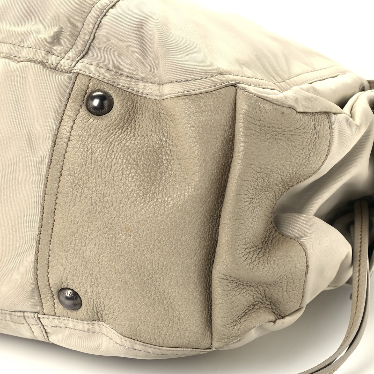 Cervo Tessuto Nylon Hobo Lavanda