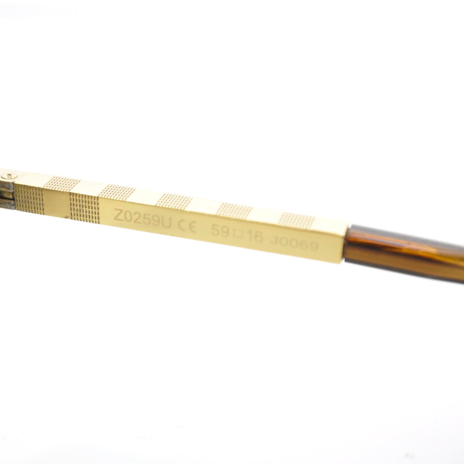 Louis Vuitton Attitude Pilote Sunglasses Gold 4 of 6