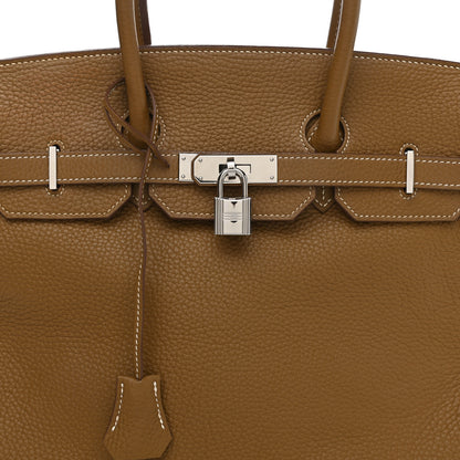 Hermes Taurillon Clemence Birkin 35 Kraft 8 of 12